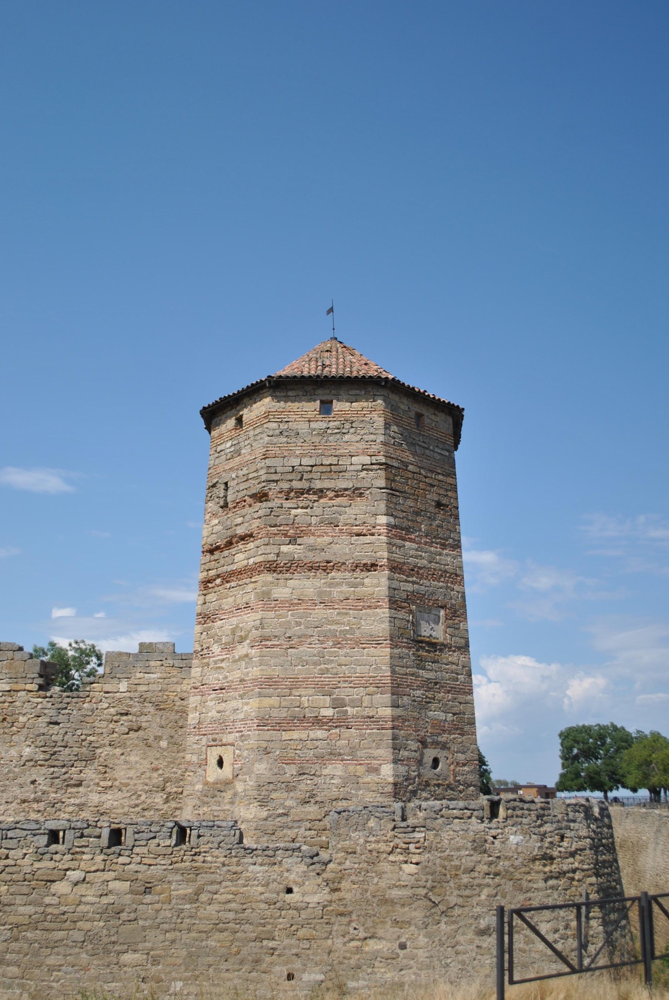 Ancient Stone Tower Under Blue Sky · Free Stock Photo