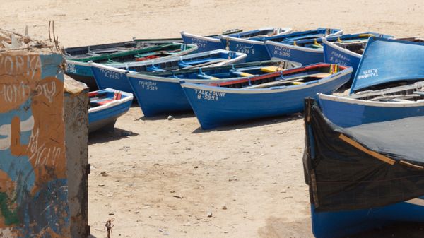 Fishing village Dakhla Atlantic