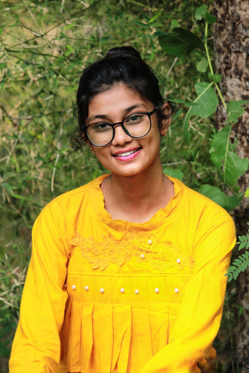 Funny joker-like character reading fake blogs