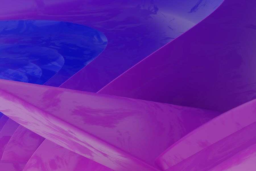 Abstract flowing waves in vibrant colour — photo by Steve A Johnson on Pexels