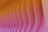 Vibrant Abstract Background with Curved Patterns