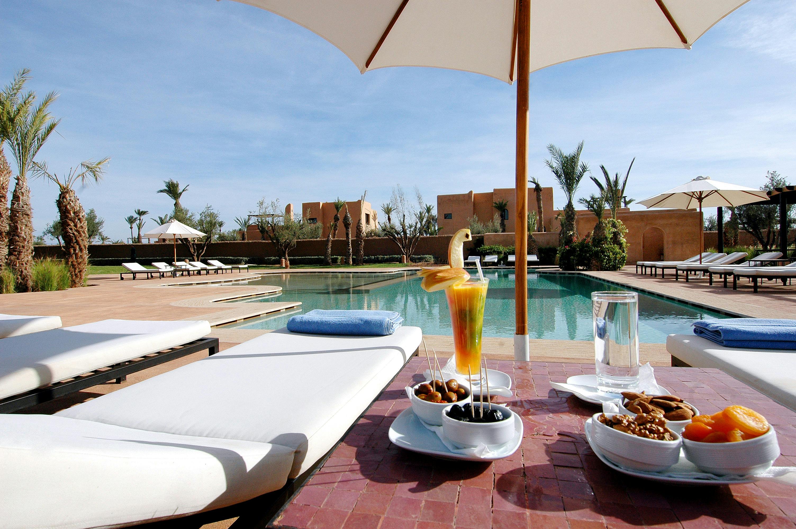 Luxury 5-star hotel pool Morocco