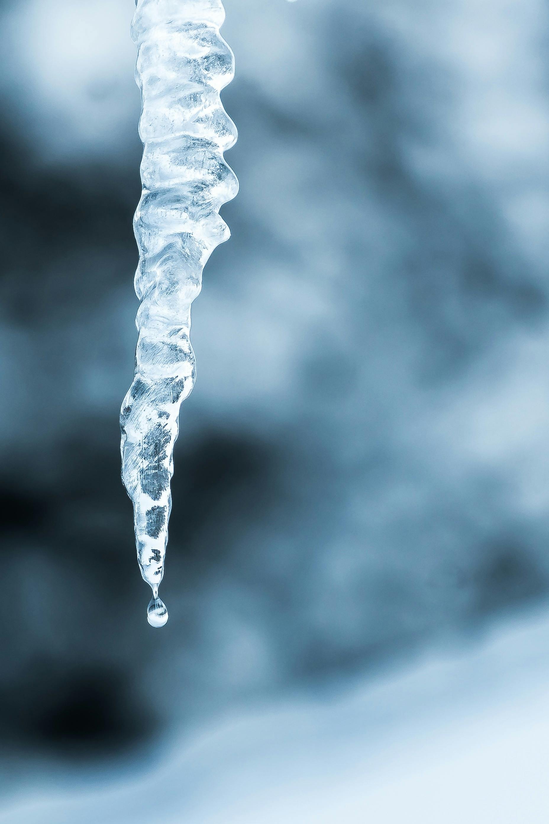 Close Up Photography of Icicle