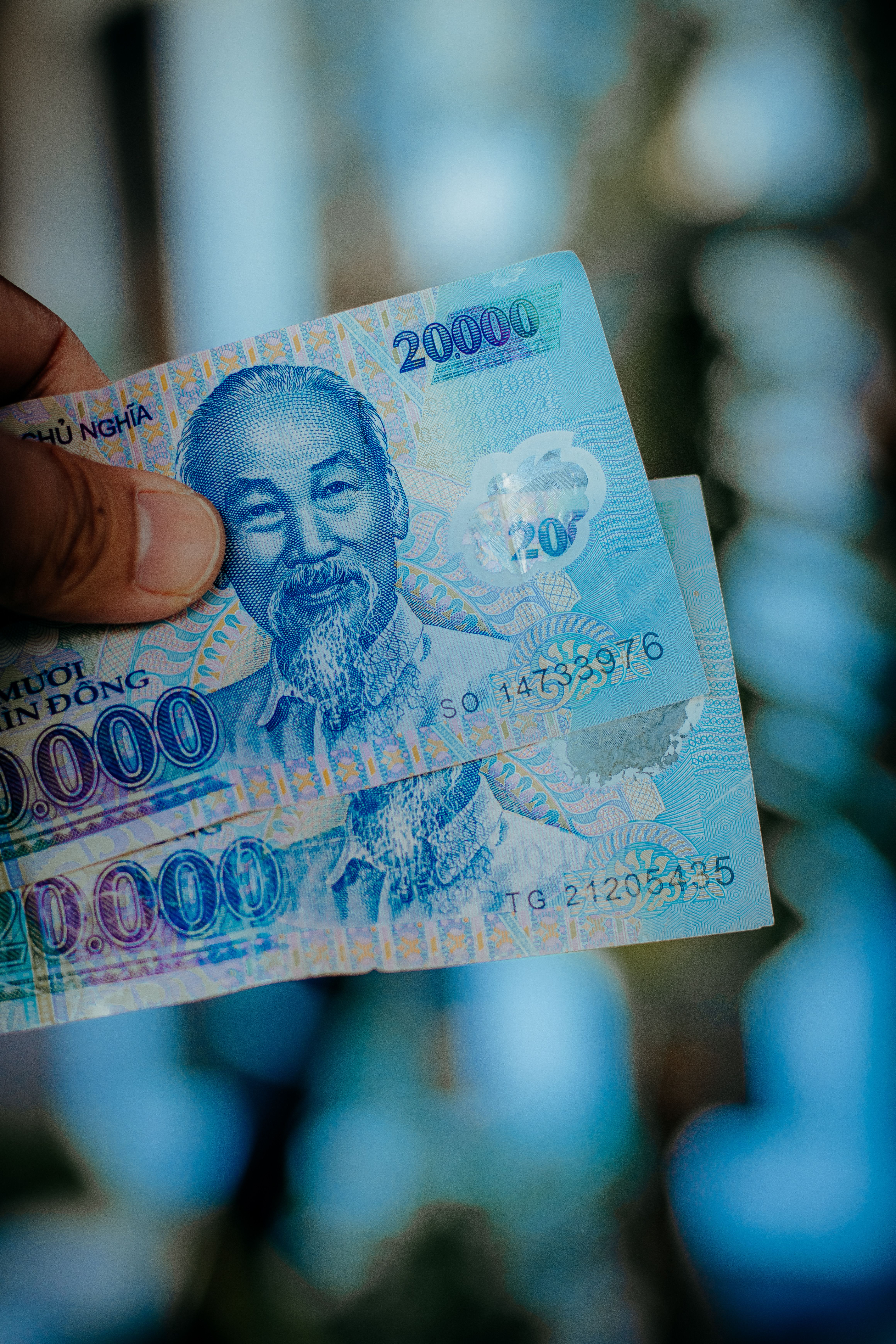 Tiền Việt Nam VNĐ dùng để tính hạn mức vay 5 triệu