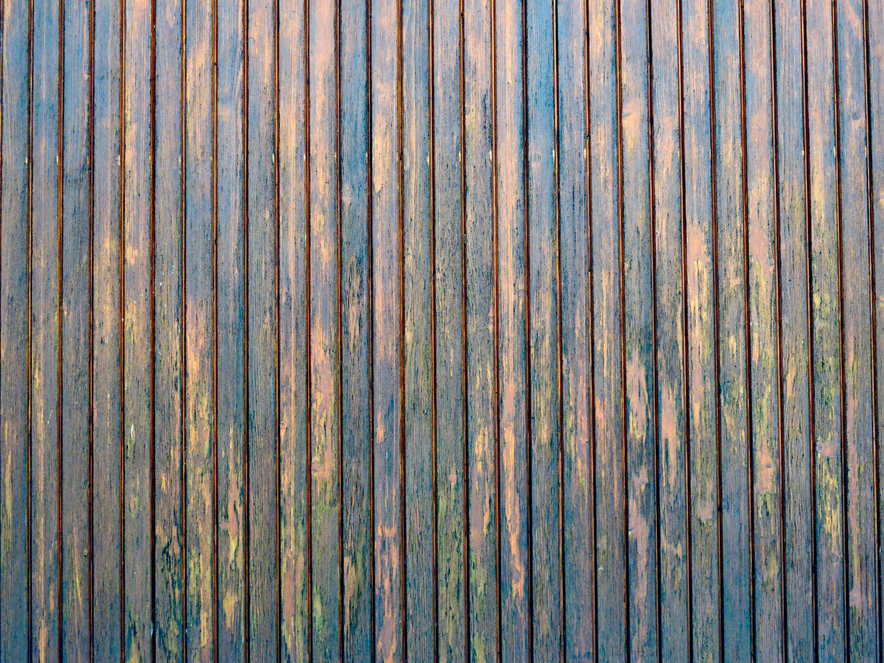 Fence and Decking Painting in Ham — walls rolled to an even, flat finish