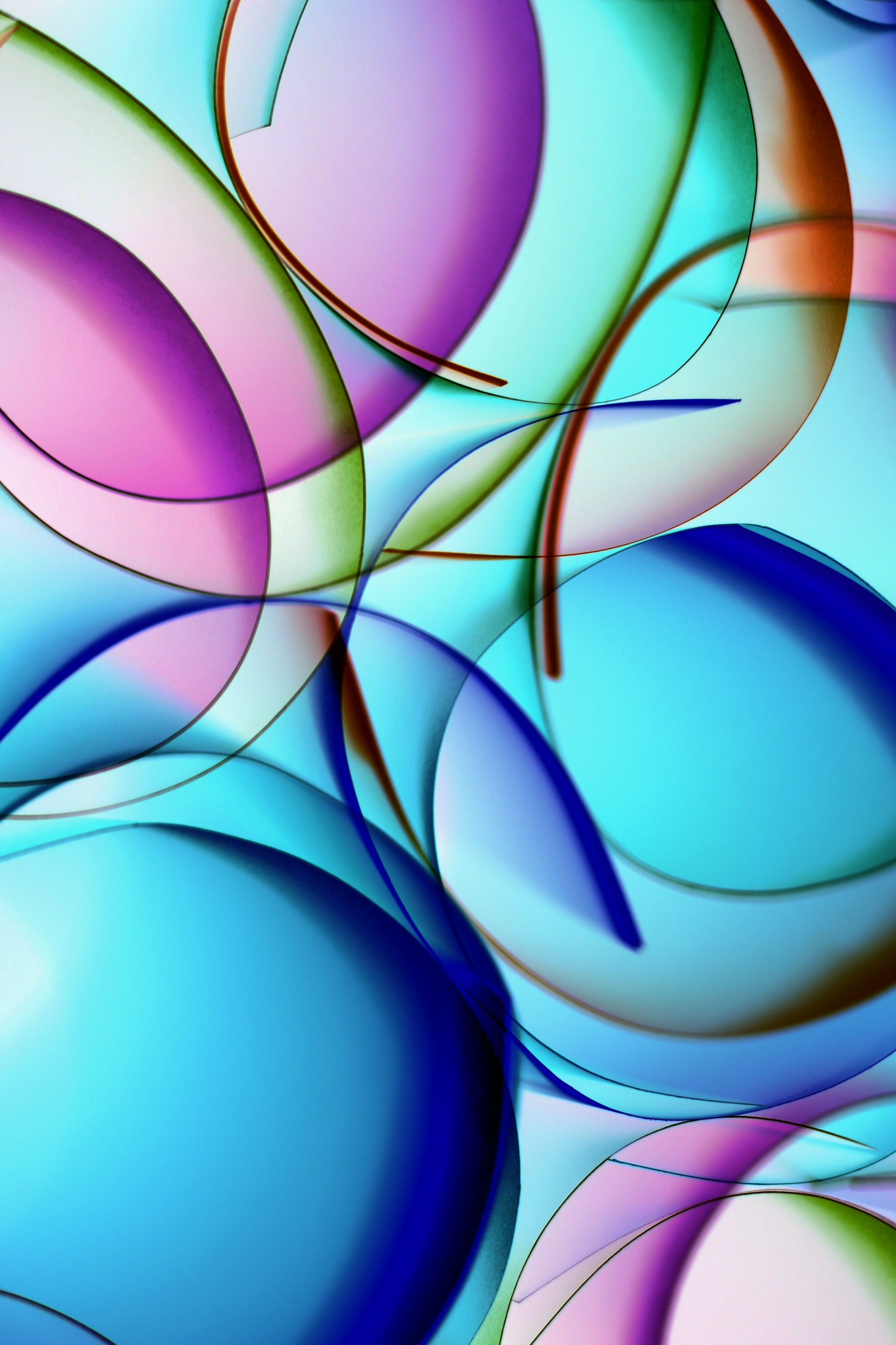 Colorful Geometric Abstract Art with Circles · Free Stock Photo