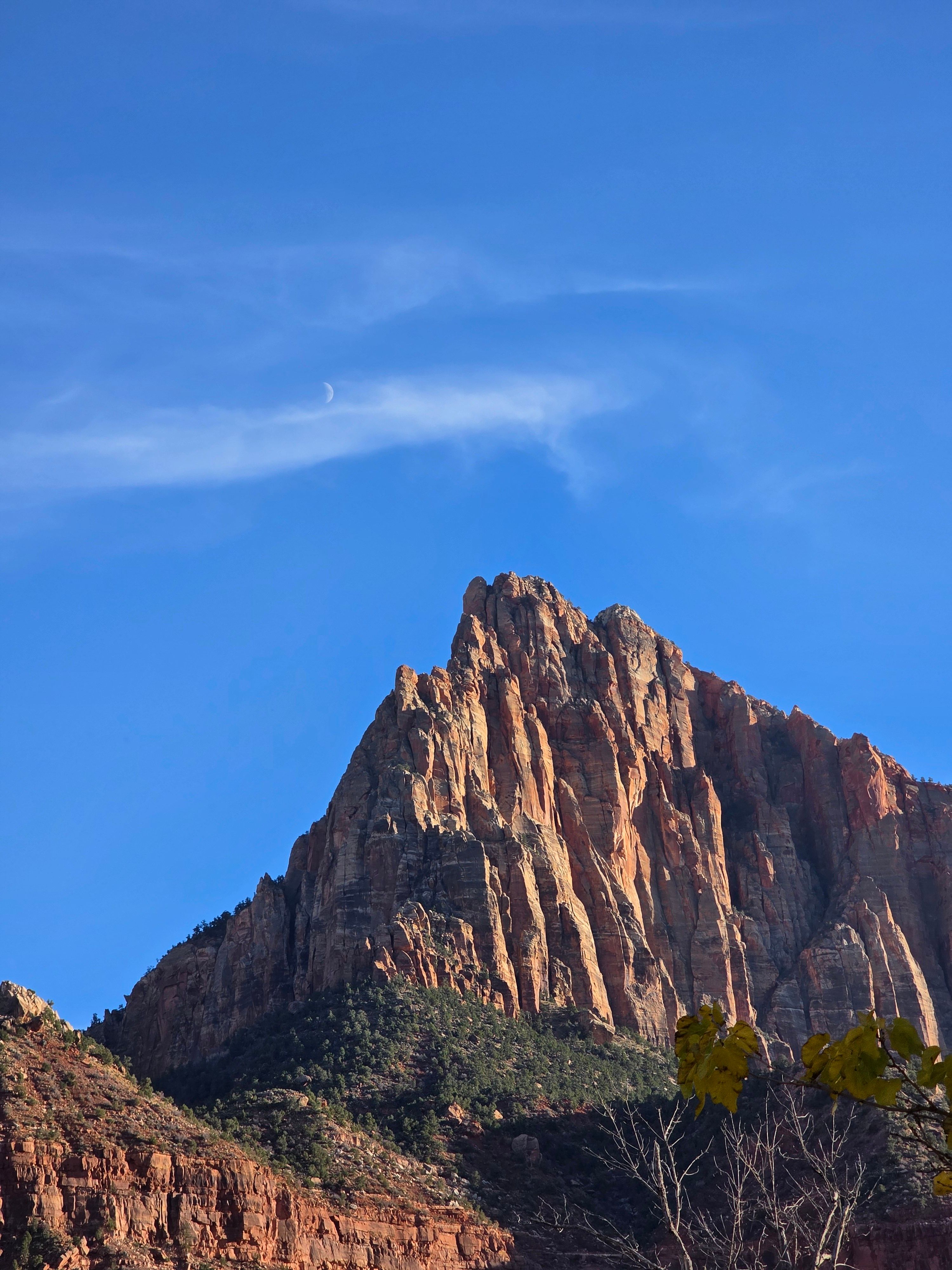 Majestic Mountain Peak Under Clear Blue Sky · Free Stock Photo