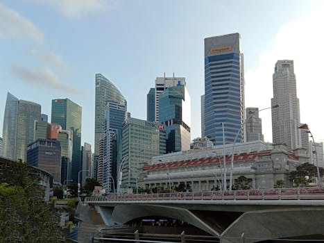 Free stock photo of bridge, buildings, cityscape