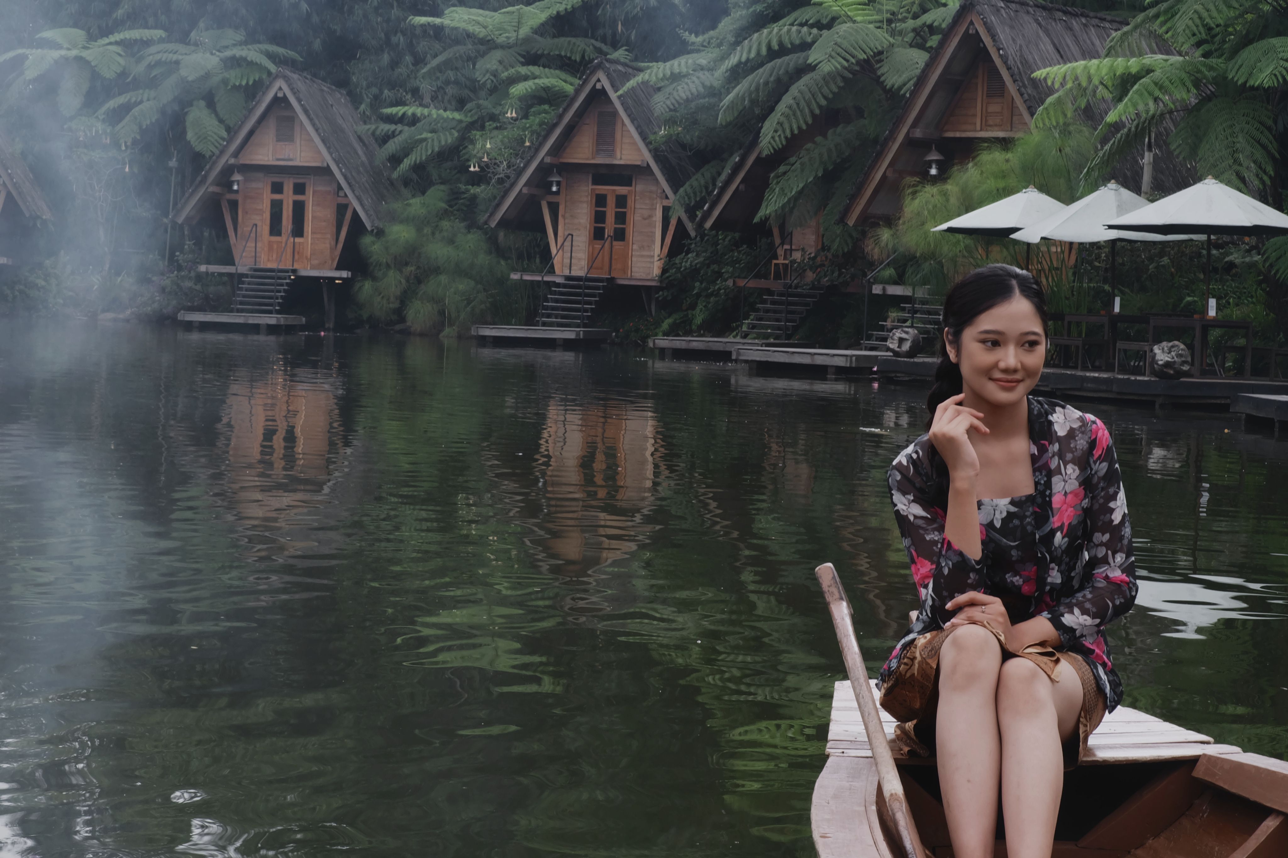 Serene Lakeside Retreat in West Java