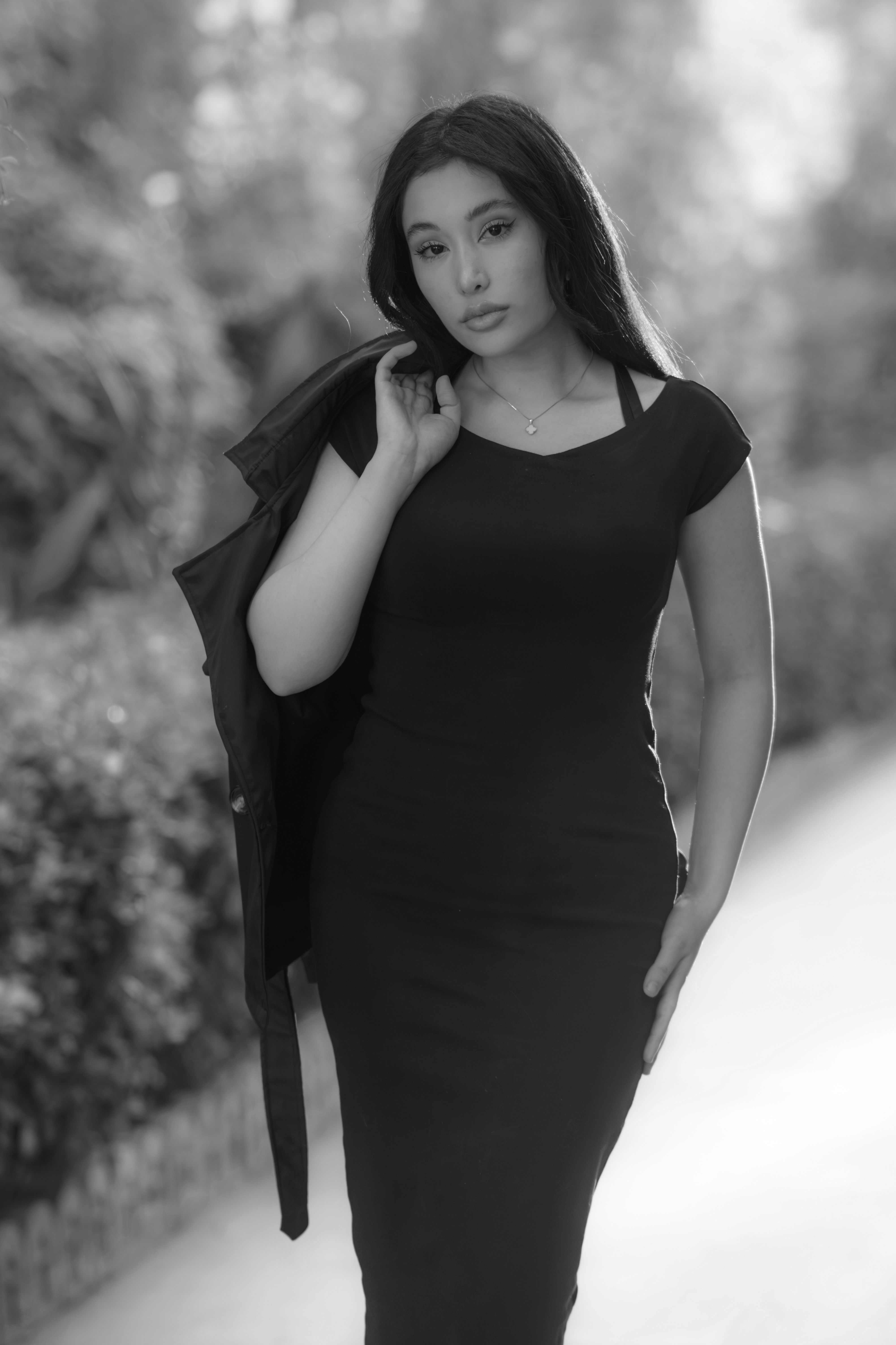 Elegant Portrait of a Woman in Tehran Garden · Free Stock Photo