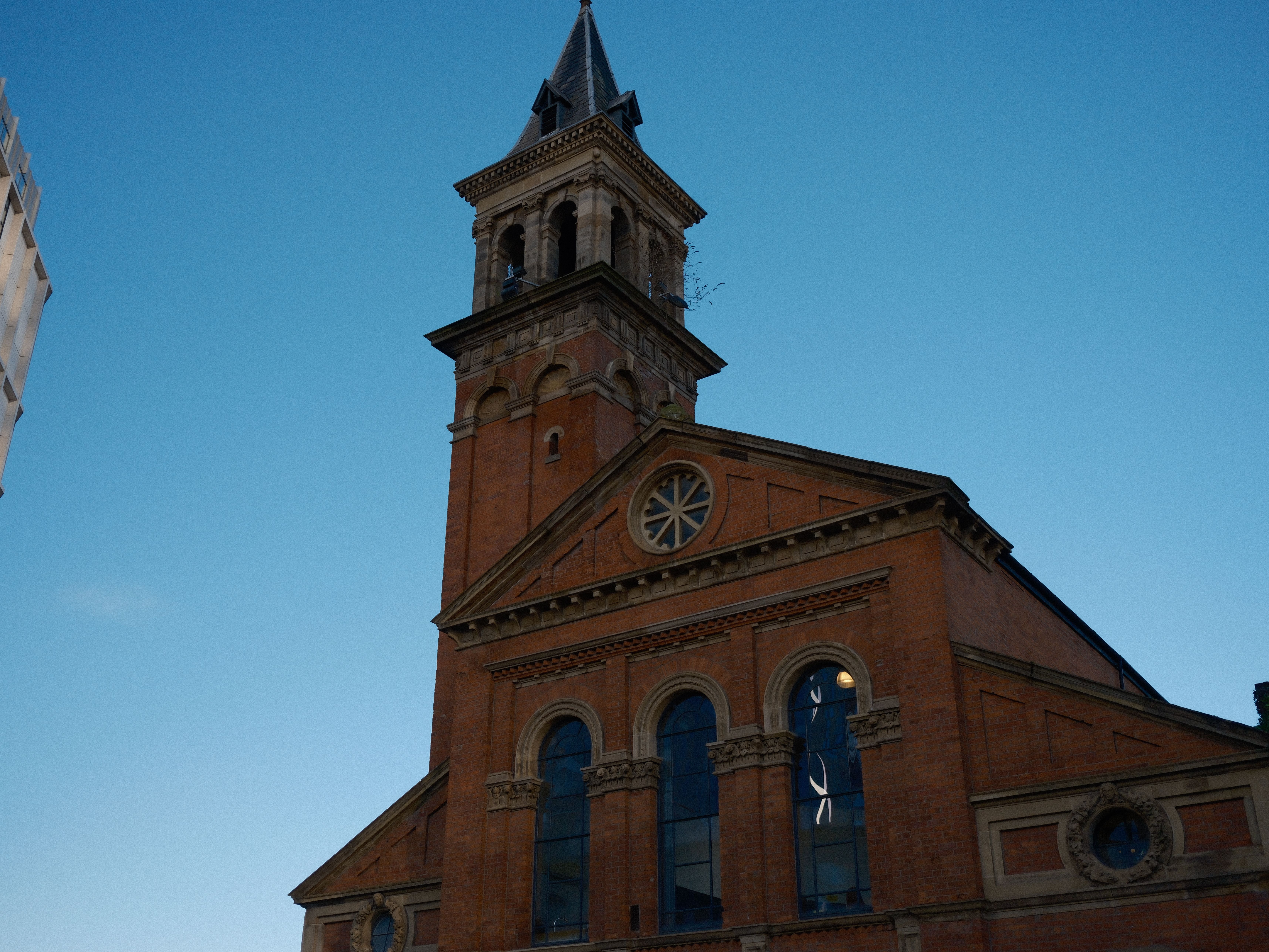 Historic Church Tower Against a Clear Sky · Free Stock Photo