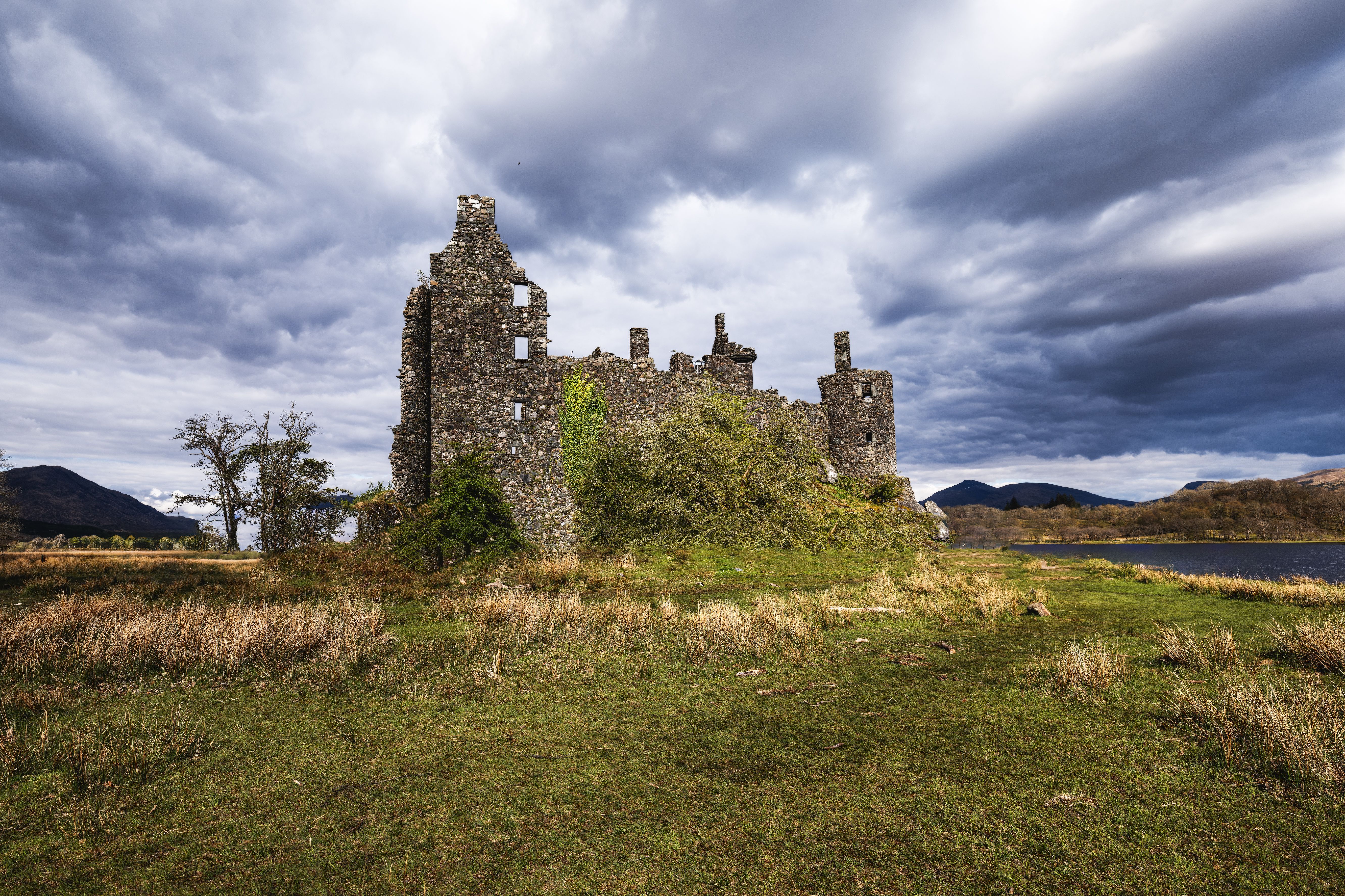 Ancient castle ruins