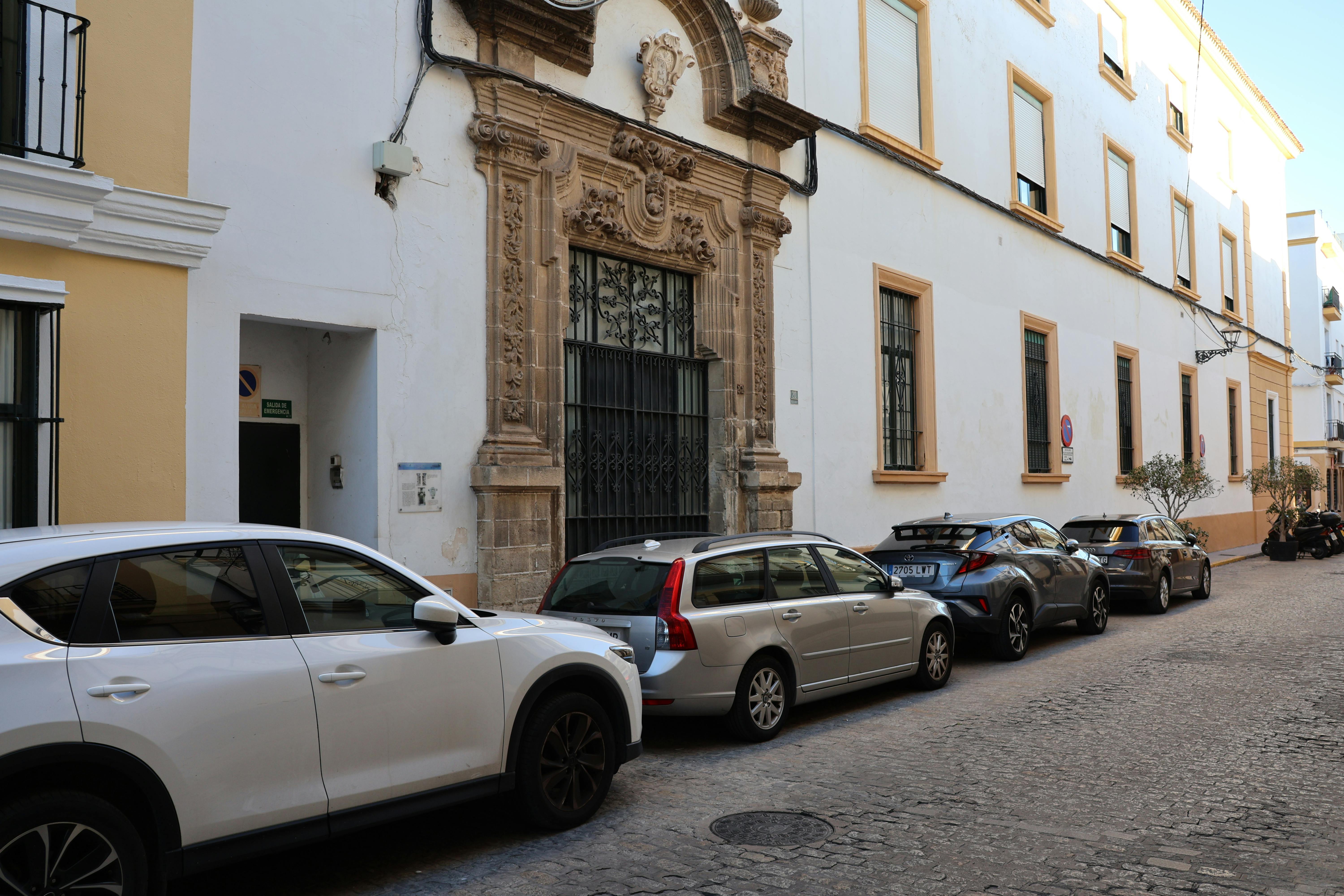 fachado lateral del edificio