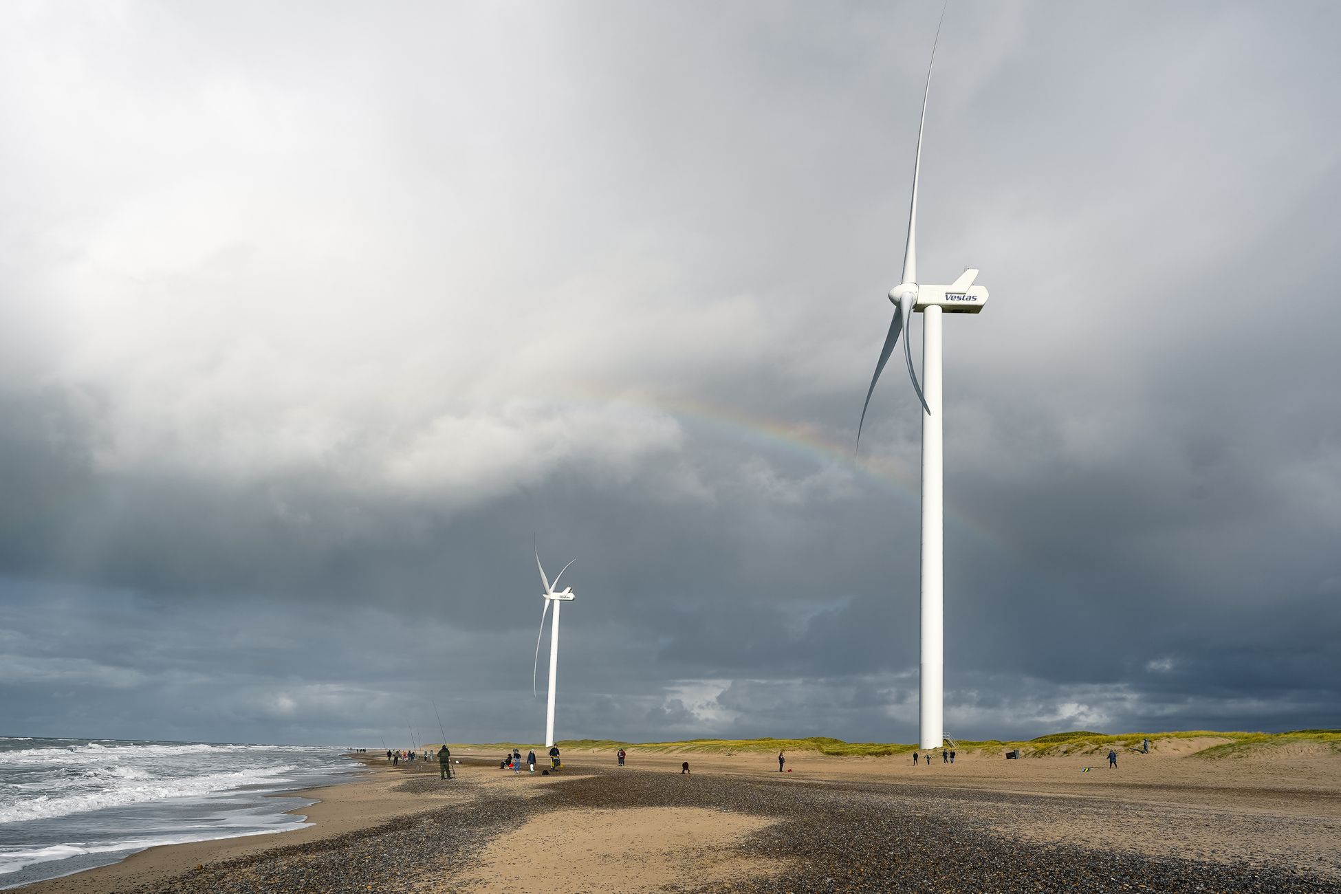 Regenboog boven Zaanstreek vastgelegd