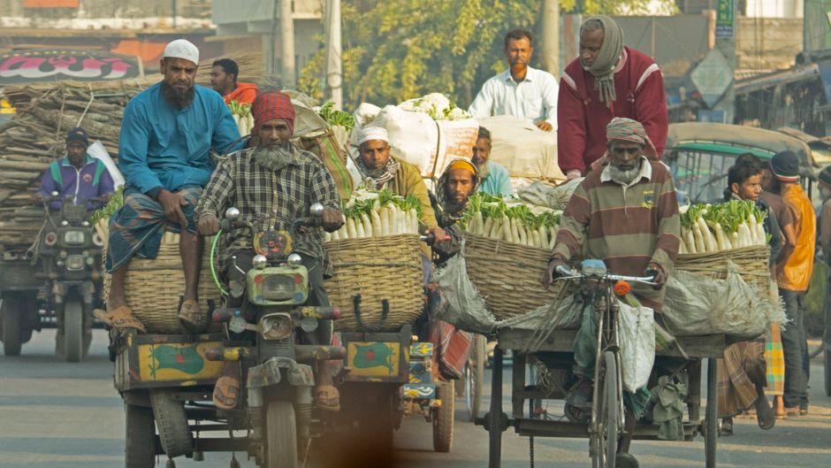 Fresh Bangladeshi vegetables