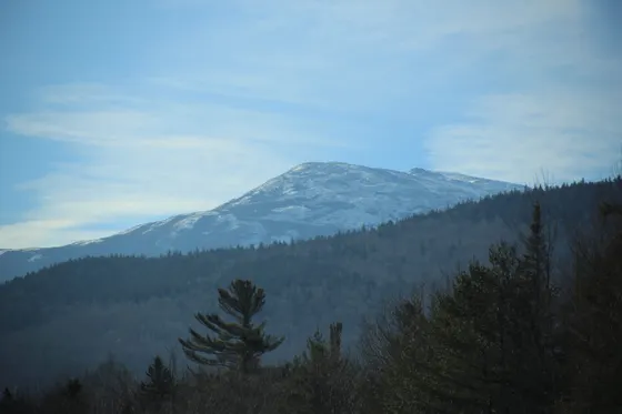 Mount Madison rising above the col in the Presidential Range