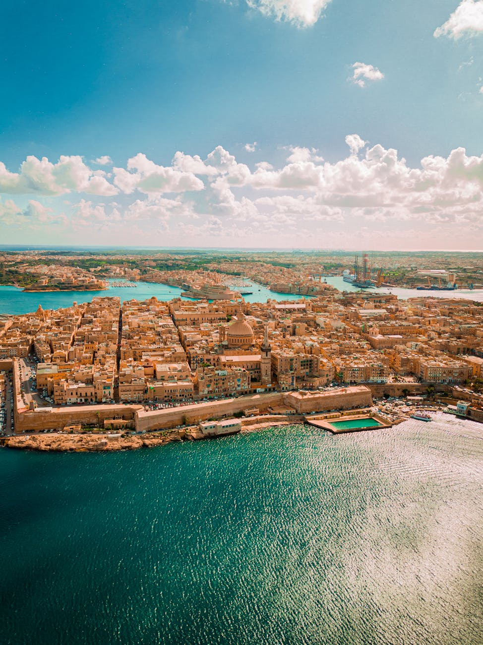 Ariel View of Malta