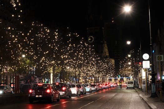 Free stock photo of background, berlin at night, christmas
