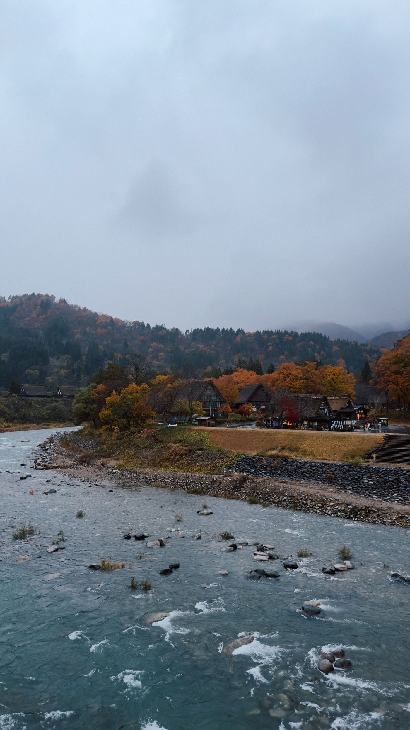 Shirakawa-go au Japon