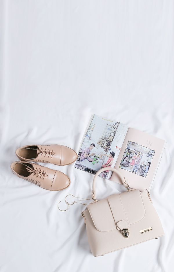 Outfit idea 2 — flats and crossbody bag