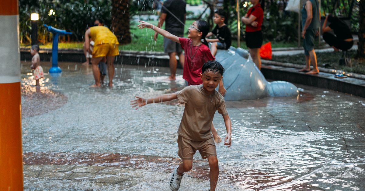 Where Story Hour Meets a Splash Pad: Denton Public Library Takes Storytime to the Pool This Summer