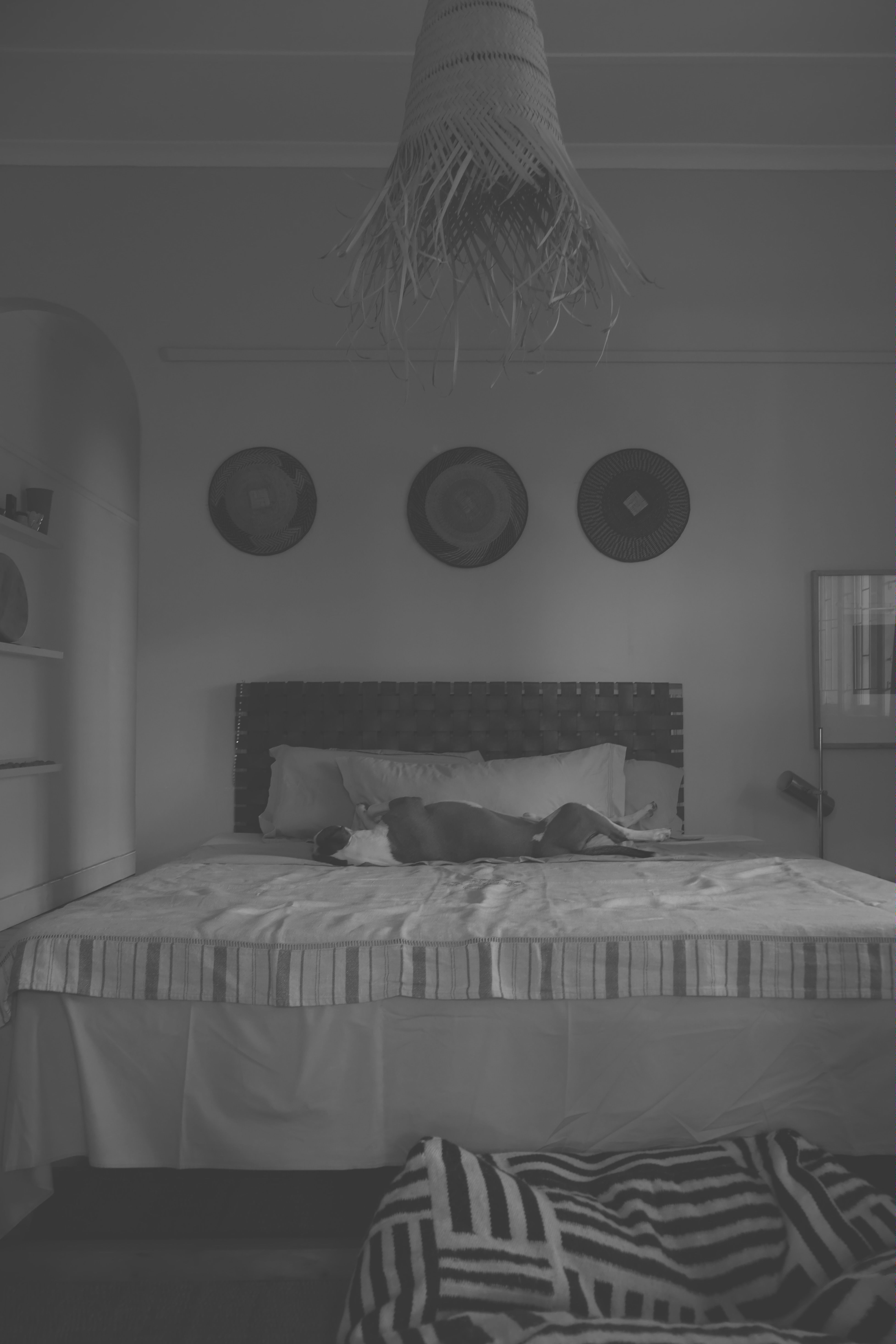 Minimalist bedroom featuring natural textures with a unique wabi-sabi decor style.. pexels, minimalist, bedroom