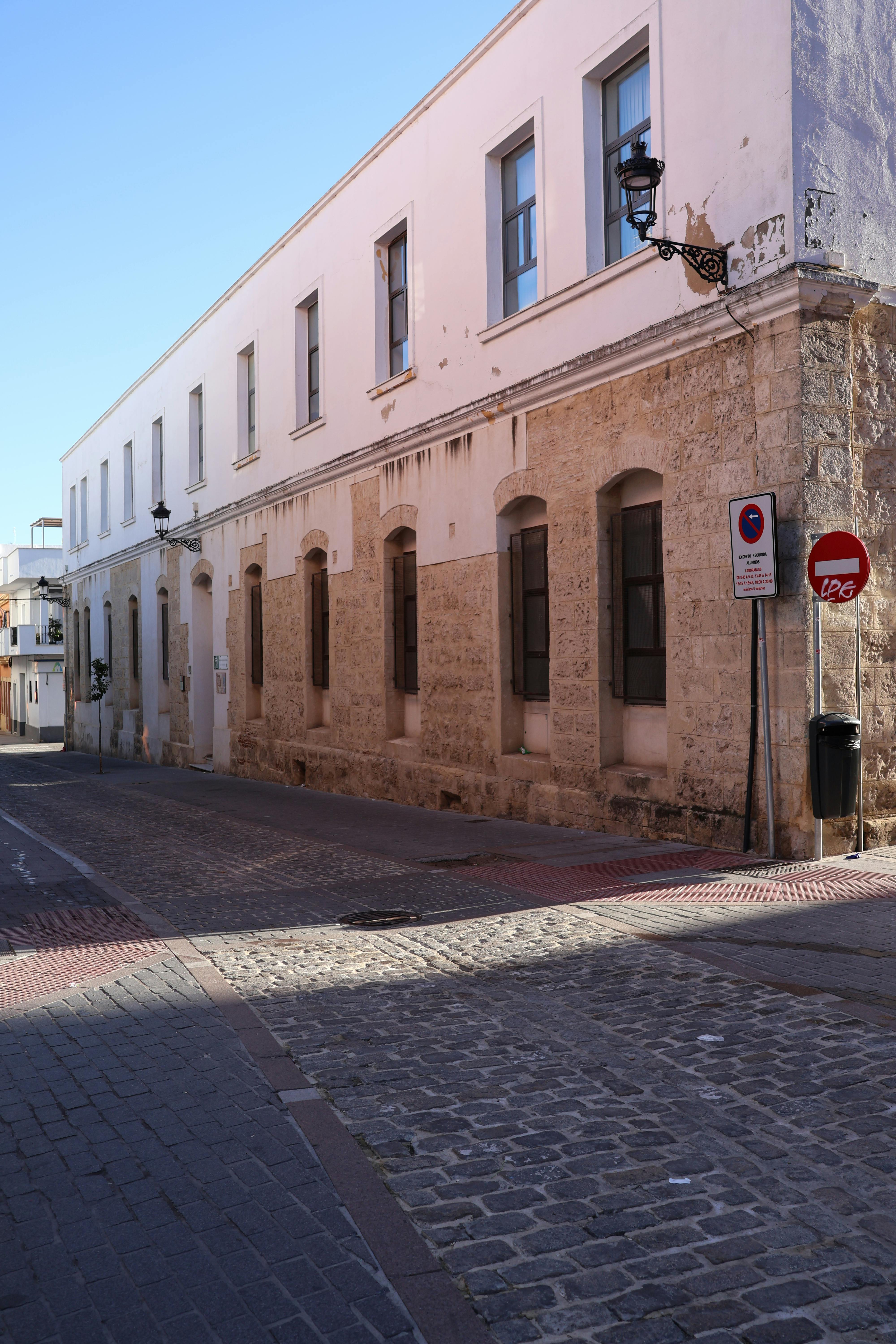 convento de San Agustín, fachada frontal del antiguo convento