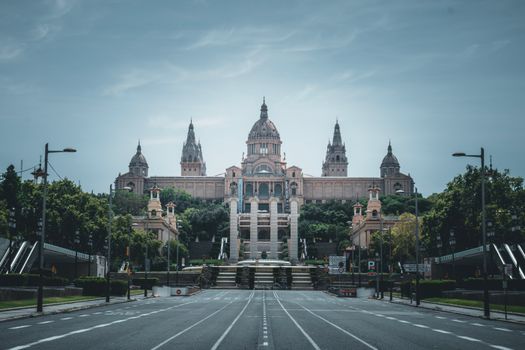 Discover the grandeur of Palau Nacional in Barcelona's Montjuïc, a stunning architectural marvel.
