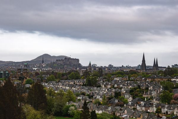 Scenic view of Edinburgh, United Kingdom