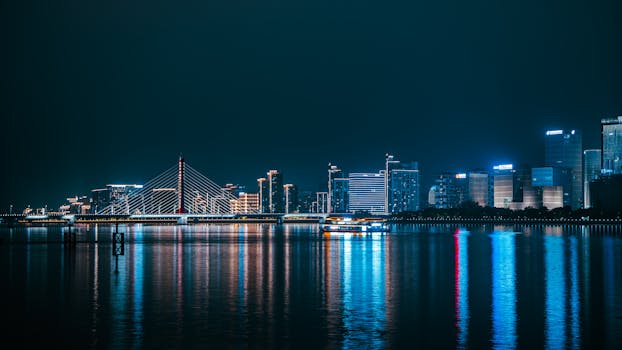 Free stock photo of bridge, business, bustling