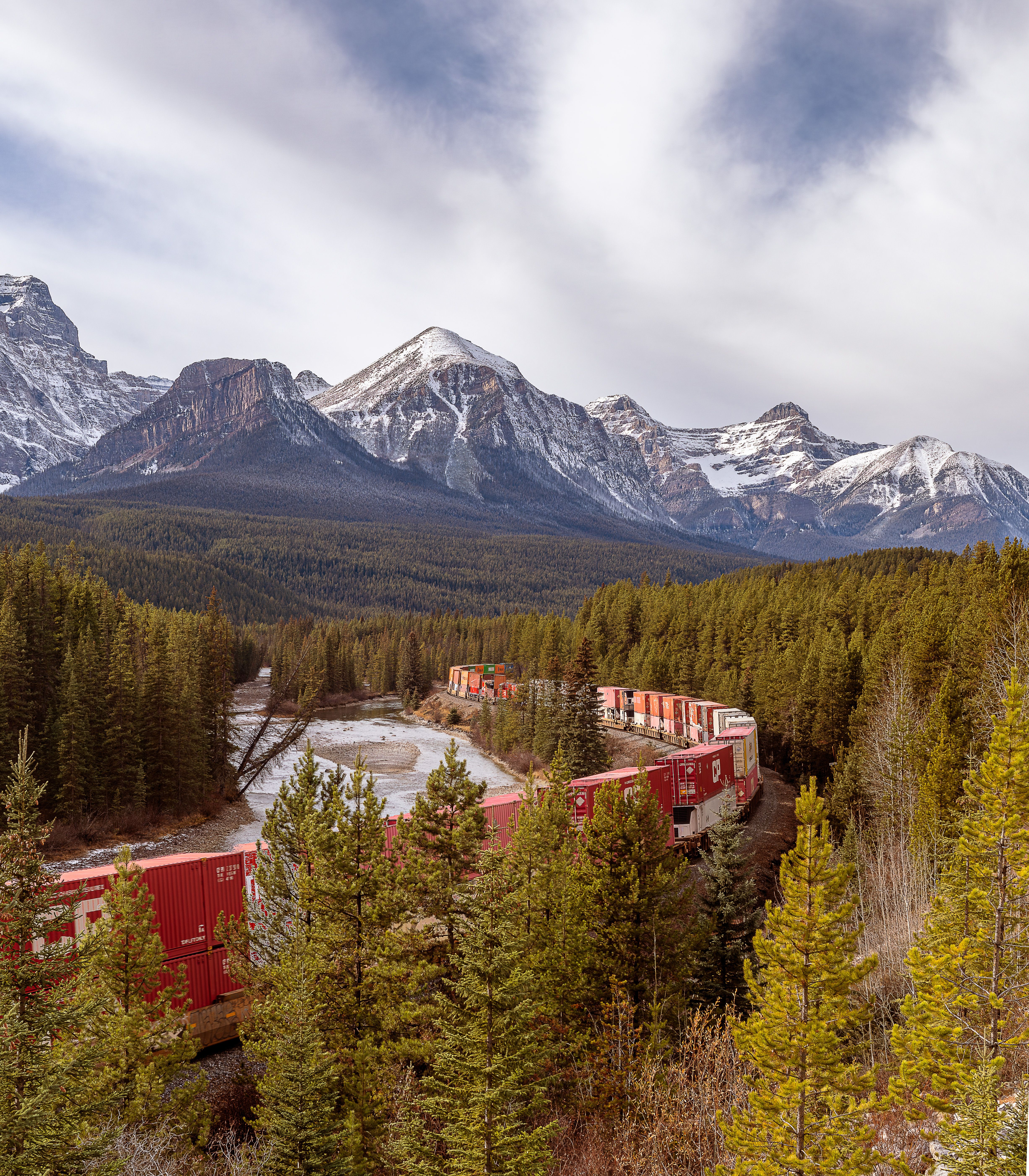 Rocky Mountaineer luxury train in Canada