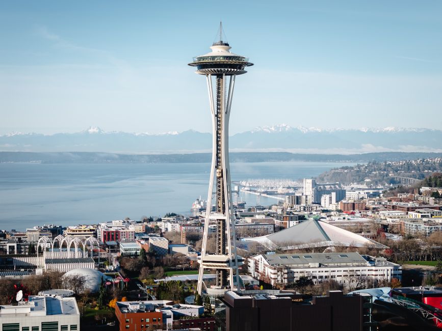 The Space Needle centered in the cityscape- Seattle WA relationship autopilot The Space Needle centered in the cityscape- Seattle WA relationship autopilot