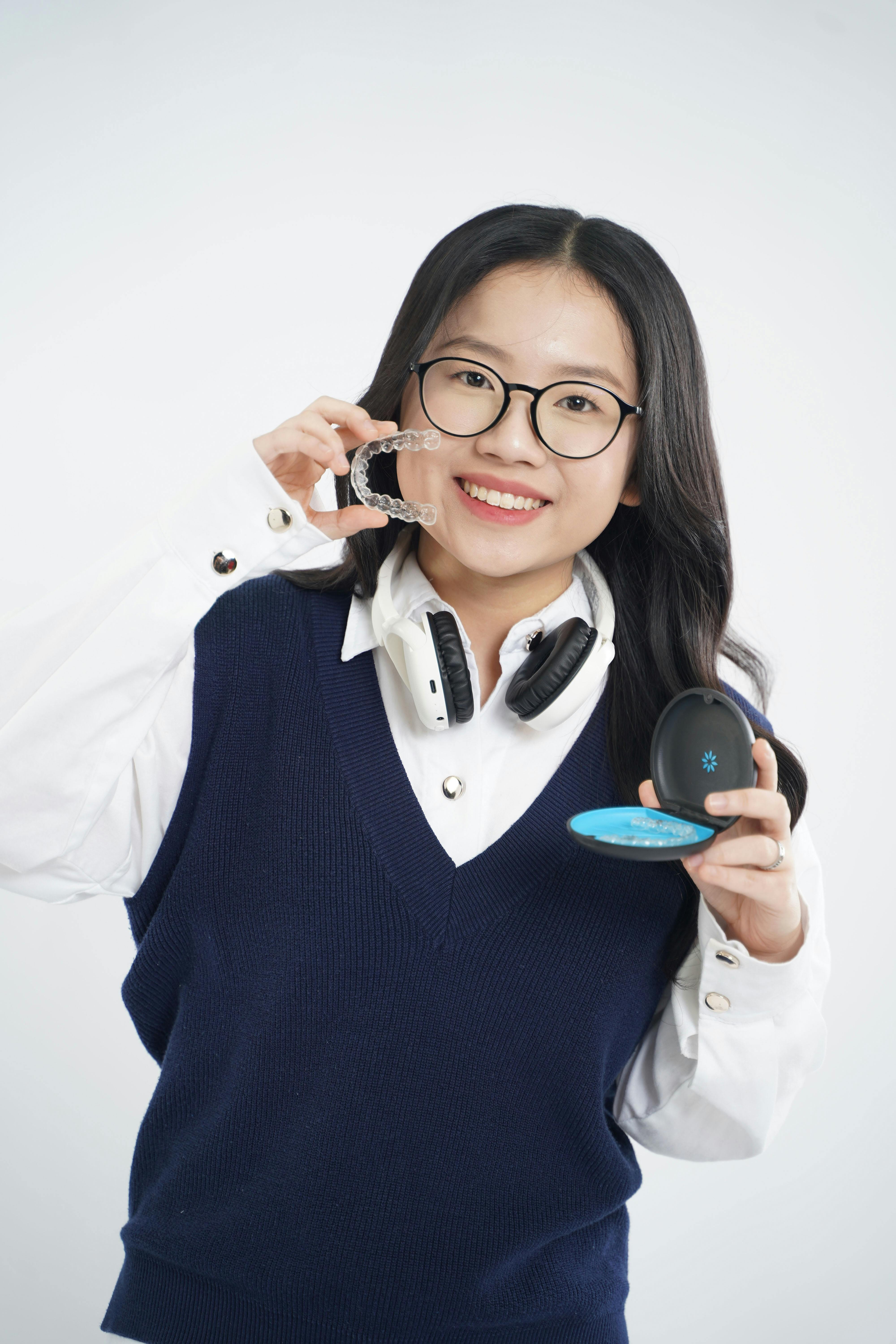 무료 invisalign, 고립 된 배경, 광학 안경의 무료 스톡 사진