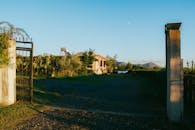Charming Albanian Countryside at Golden Hour