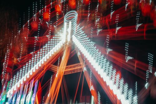 Free stock photo of artistic blur, chrismast, chrismast market Stock Photo
