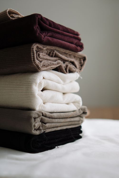 Folded textile study by Berna on Pexels