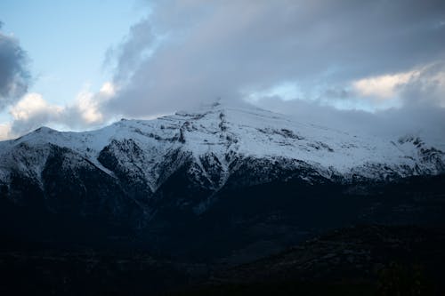 겨울, 눈, 산의 무료 스톡 사진