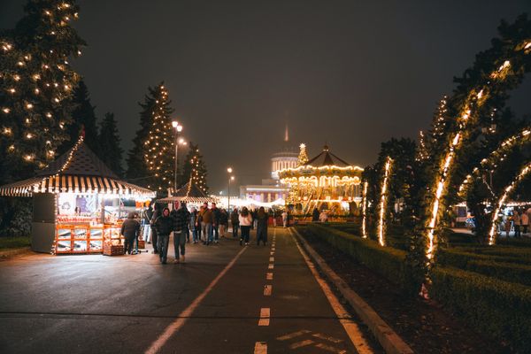 Christmas Market Kyiv jigsaw puzzle