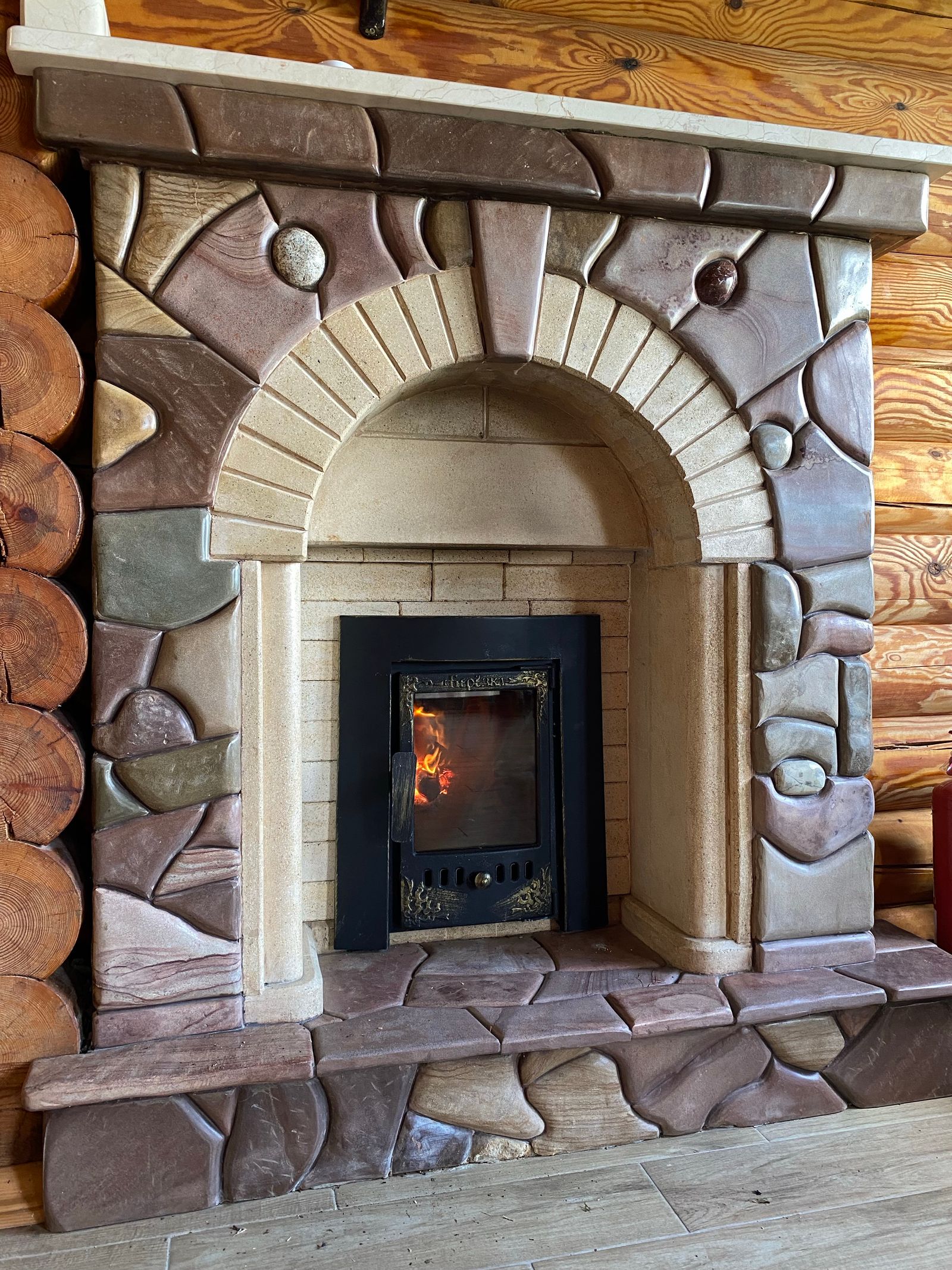Stone hearth, Henderson, TX