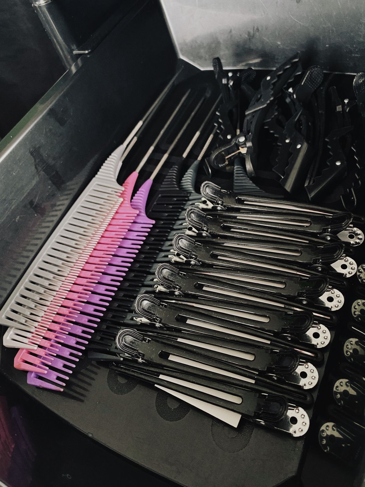 Salon Comb & Clip Kit