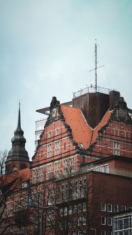 Historic European Architecture with Red Roof · Free Stock Photo