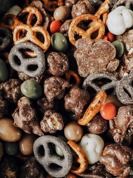 Hard Chocolate Coated Pretzels