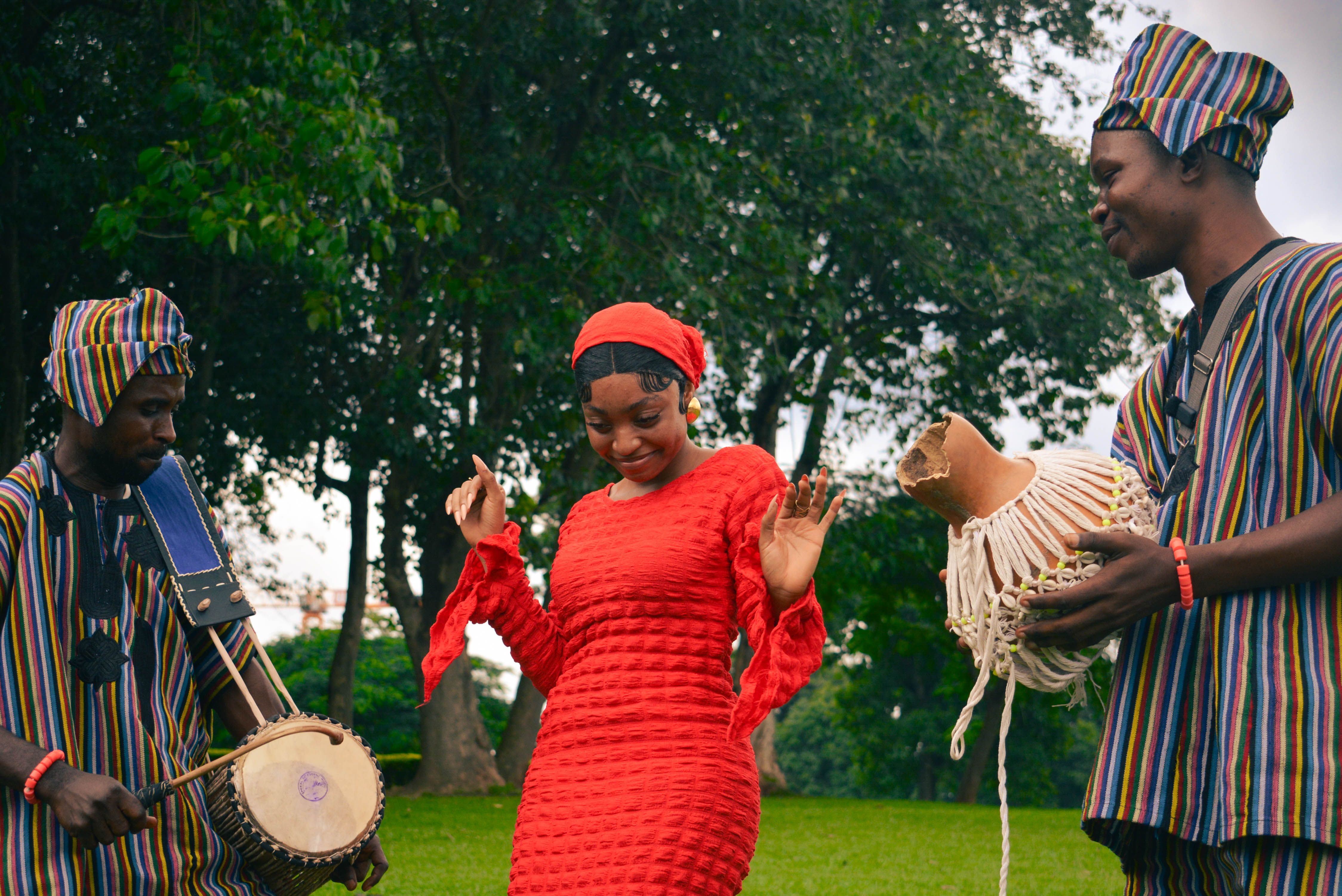 African Musicians Performing with Traditional Instruments · Free Stock ...