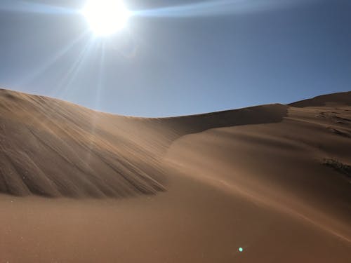 Free stock photo of desert, dune, sun Stock Photo
