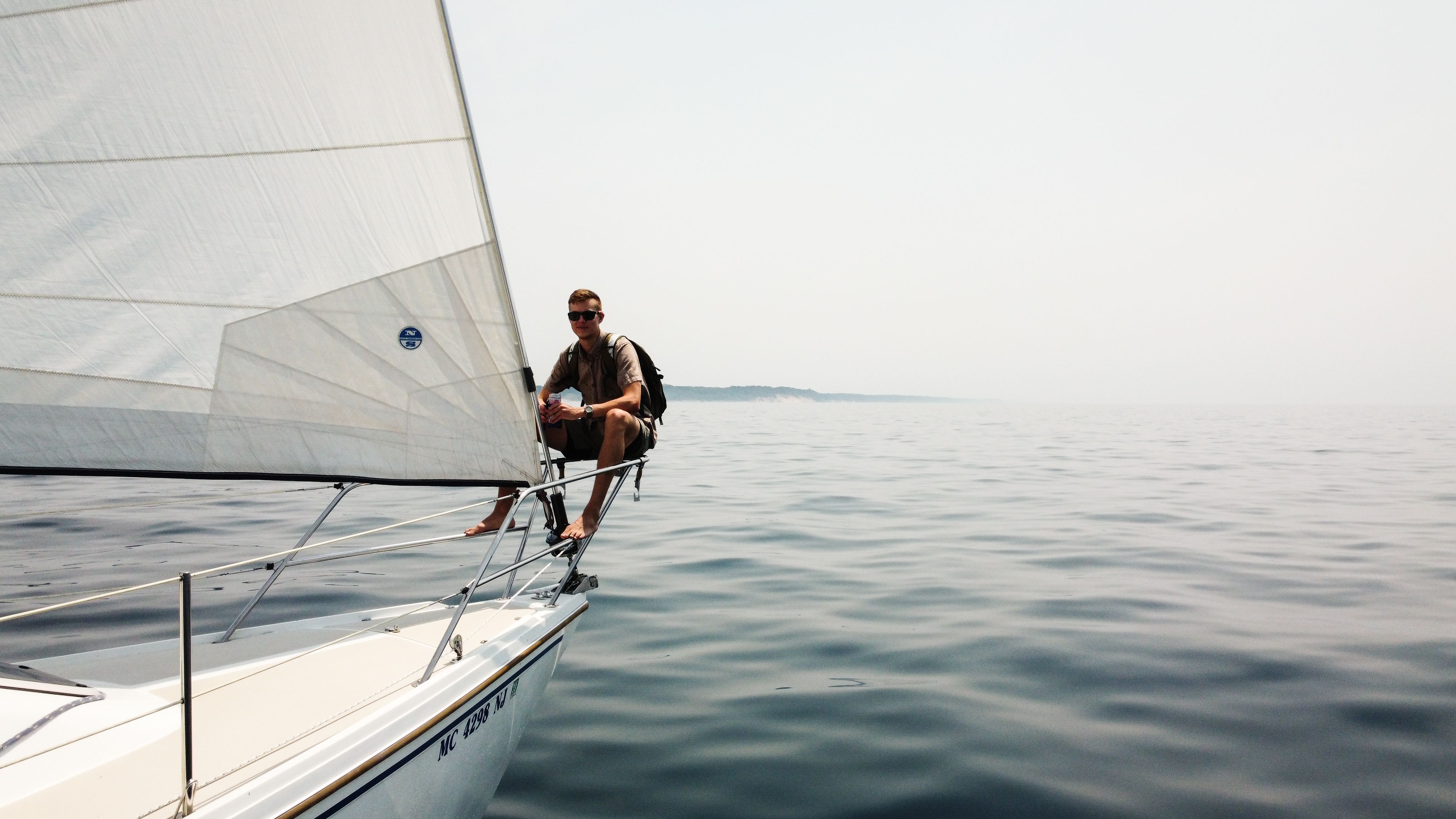 Open dinghy sailing on the Vinkeveense Plassen