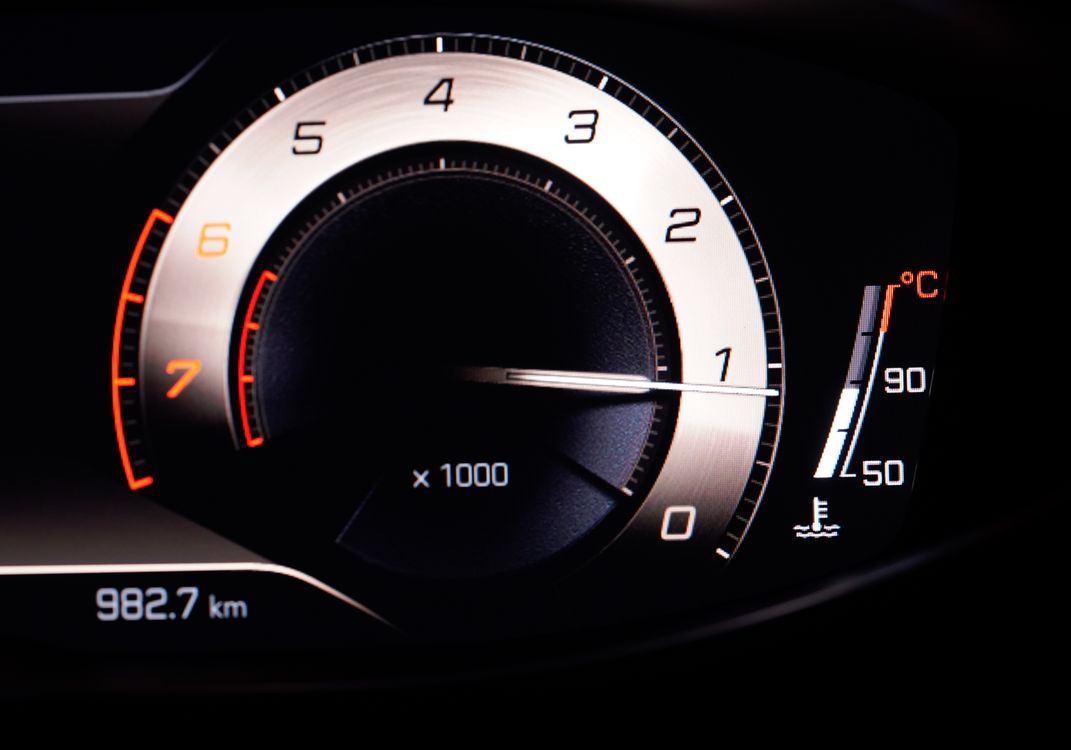 Car Rpm Bar Car Dashboard RPM Gauge Close-Up Detail · Free Stock Photo