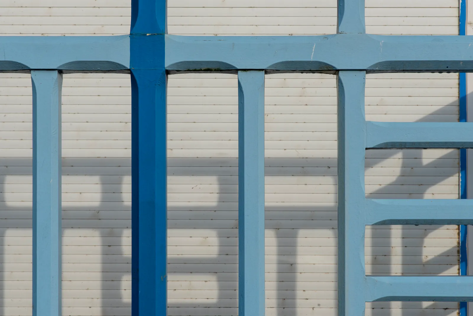 Geometric shadow play on a wall