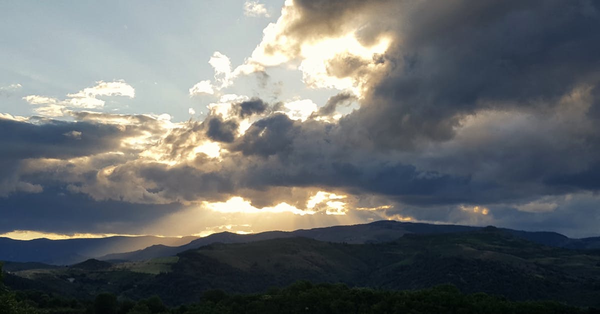 Free stock photo of ciel orageux, mountain, mountain landscape