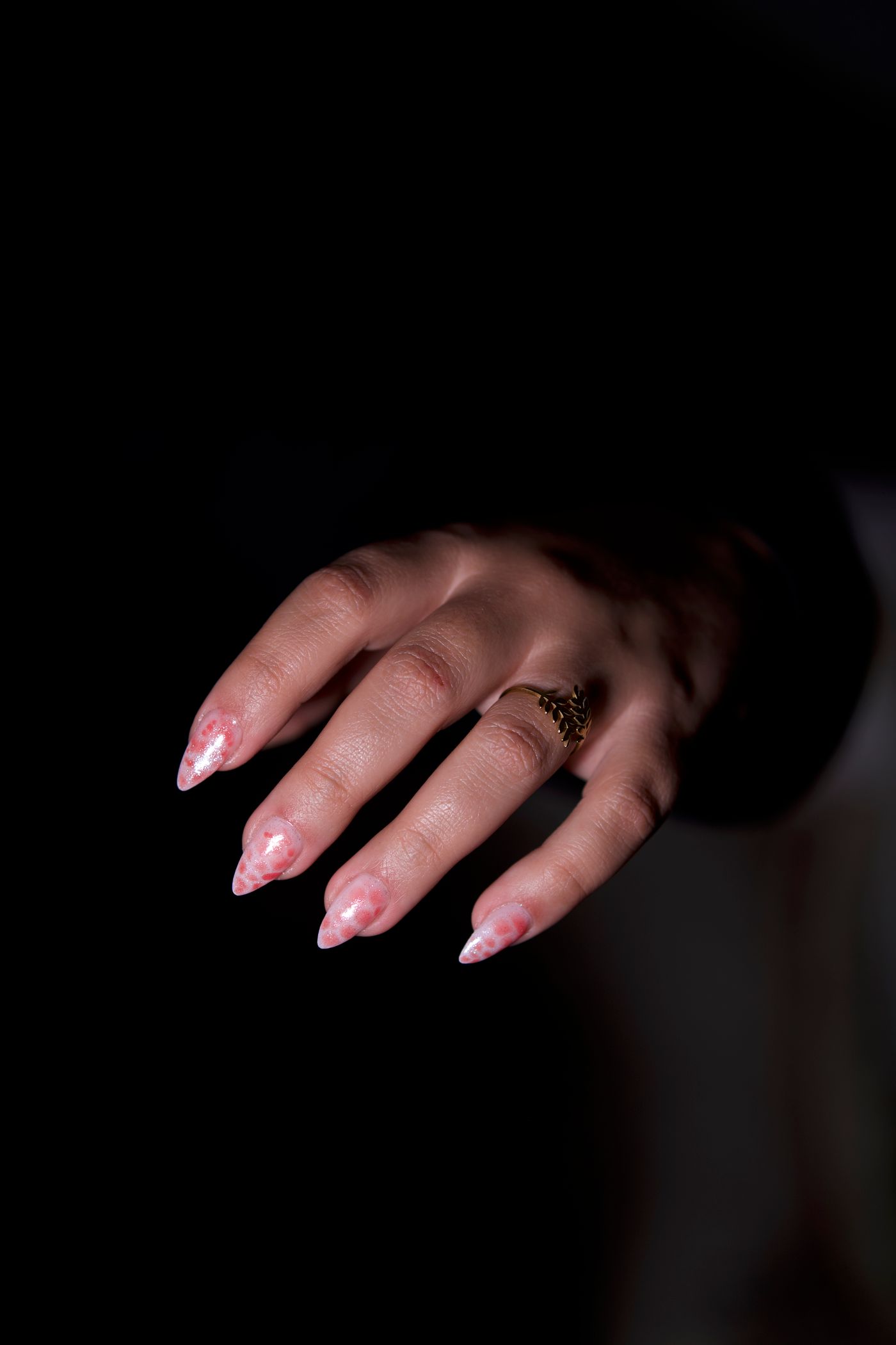 Soft French manicure reference
