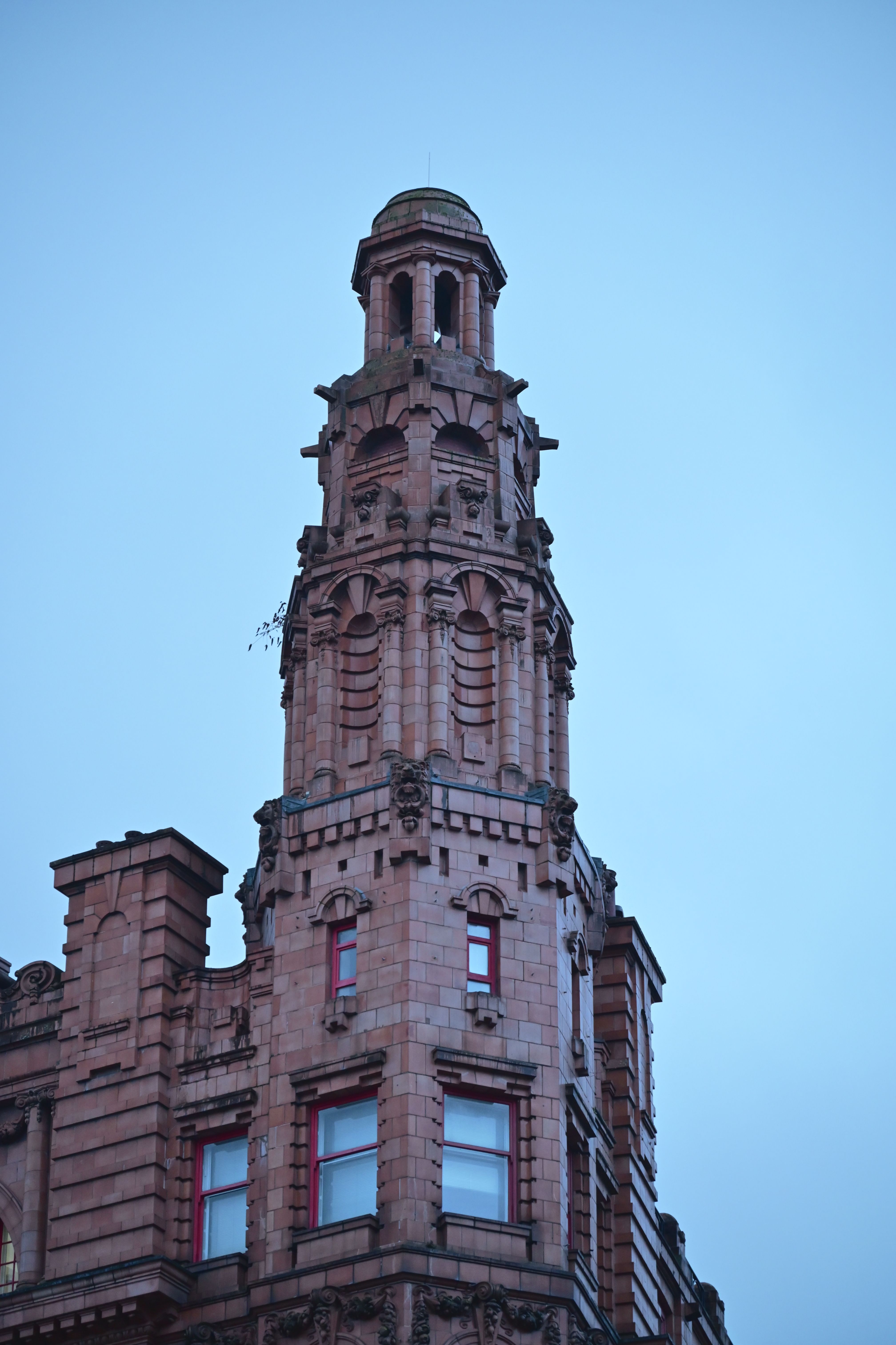 Historic Building Tower Against Clear Sky · Free Stock Photo
